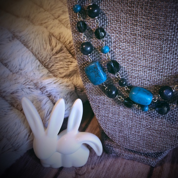 Coldwater Creek Turquoise Multi-Strand Necklace - Picture 4 of 8